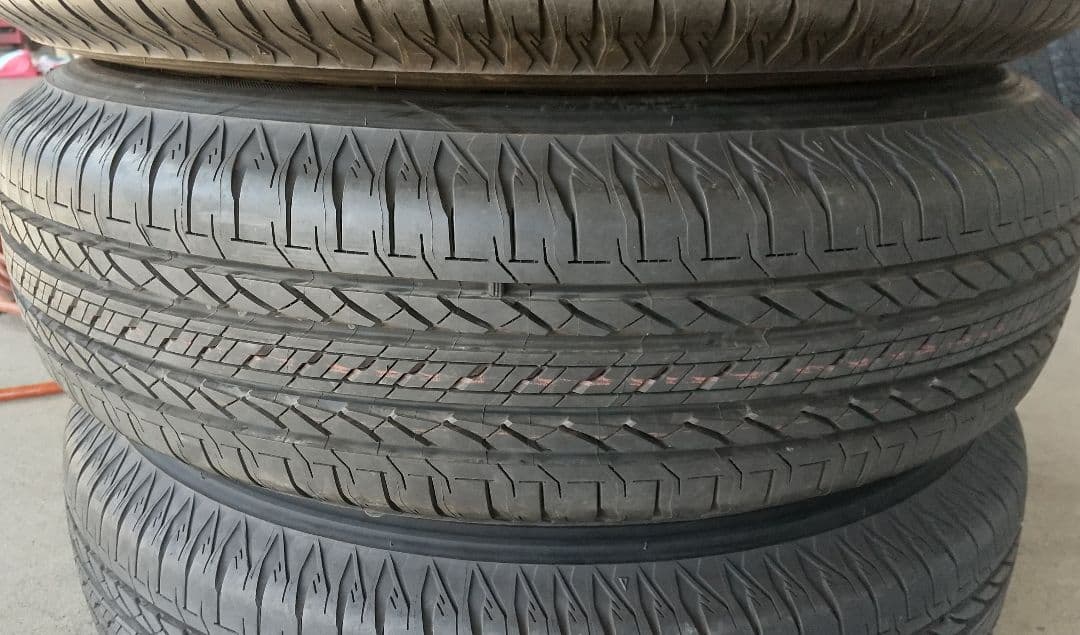 新車外し ブリヂストン 195/80R15 10分山 ジムニー ノマド シエラ