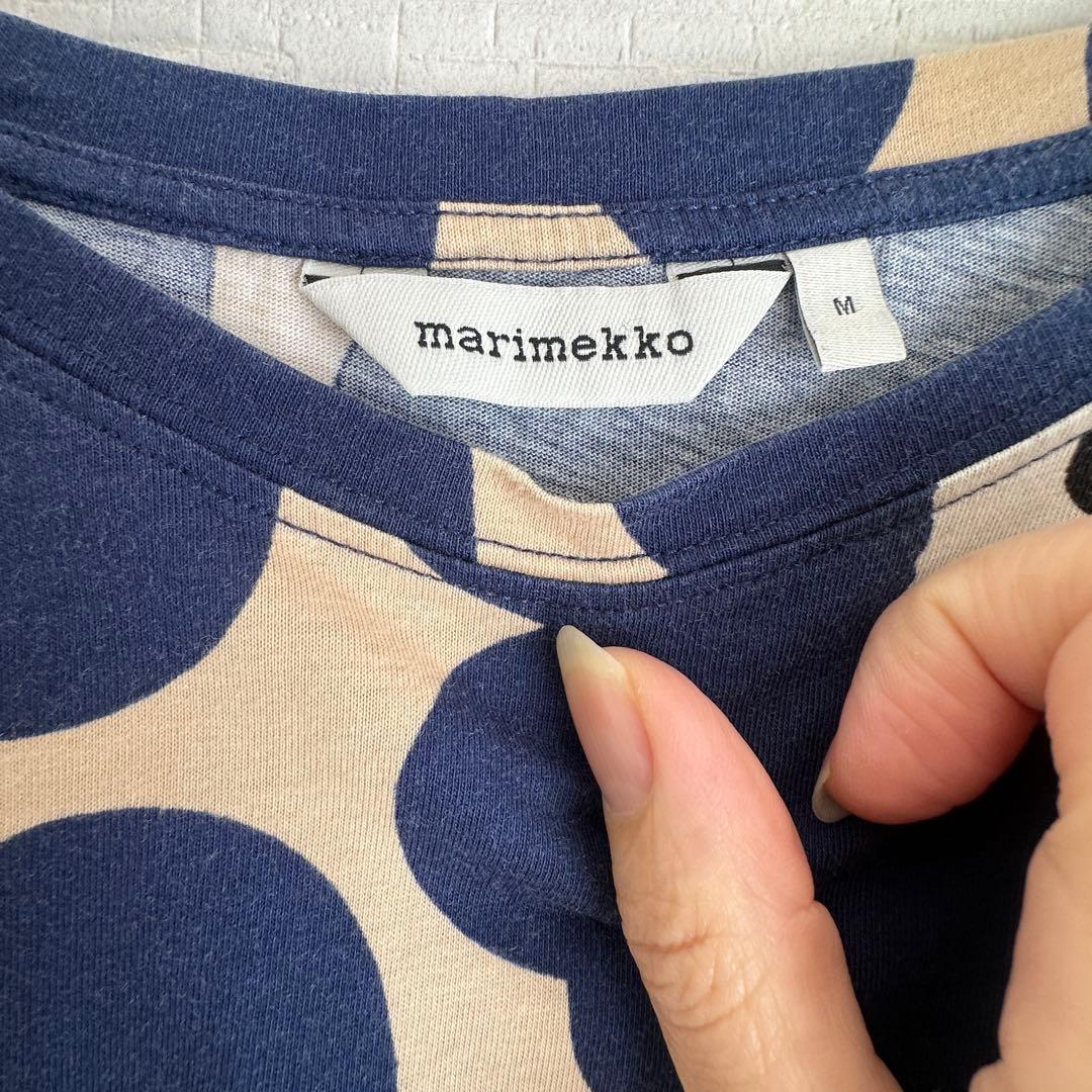 marimekko ウニッコ柄　フラワープリント Tシャツ M