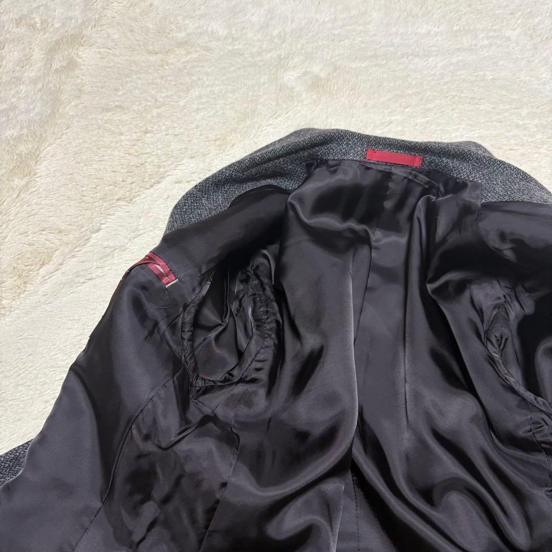 美品　PS Paul Smith ウール テーラードジャケット グレー　ツイード