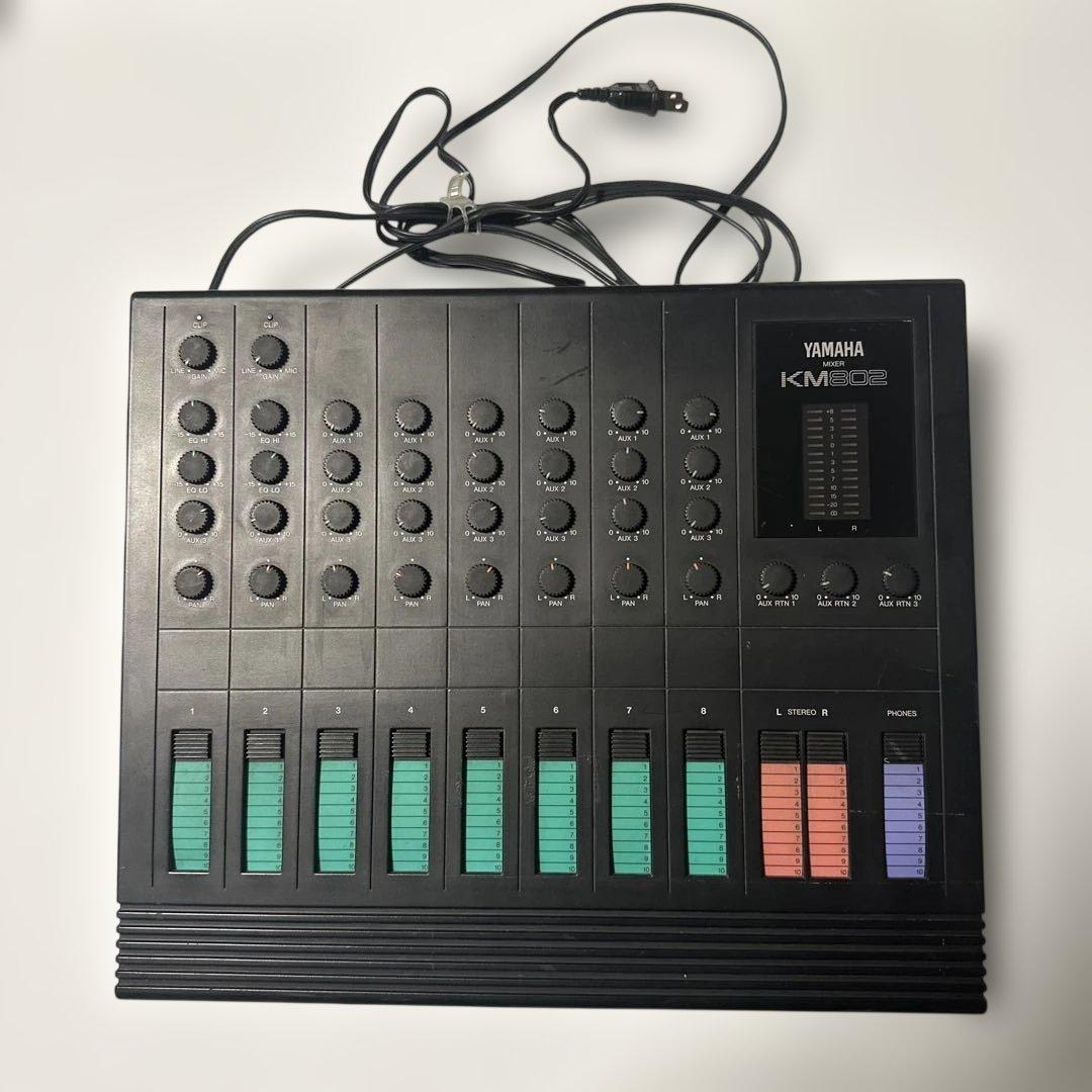 YAMAHA ８chアナログミキサー KM802 MIXER