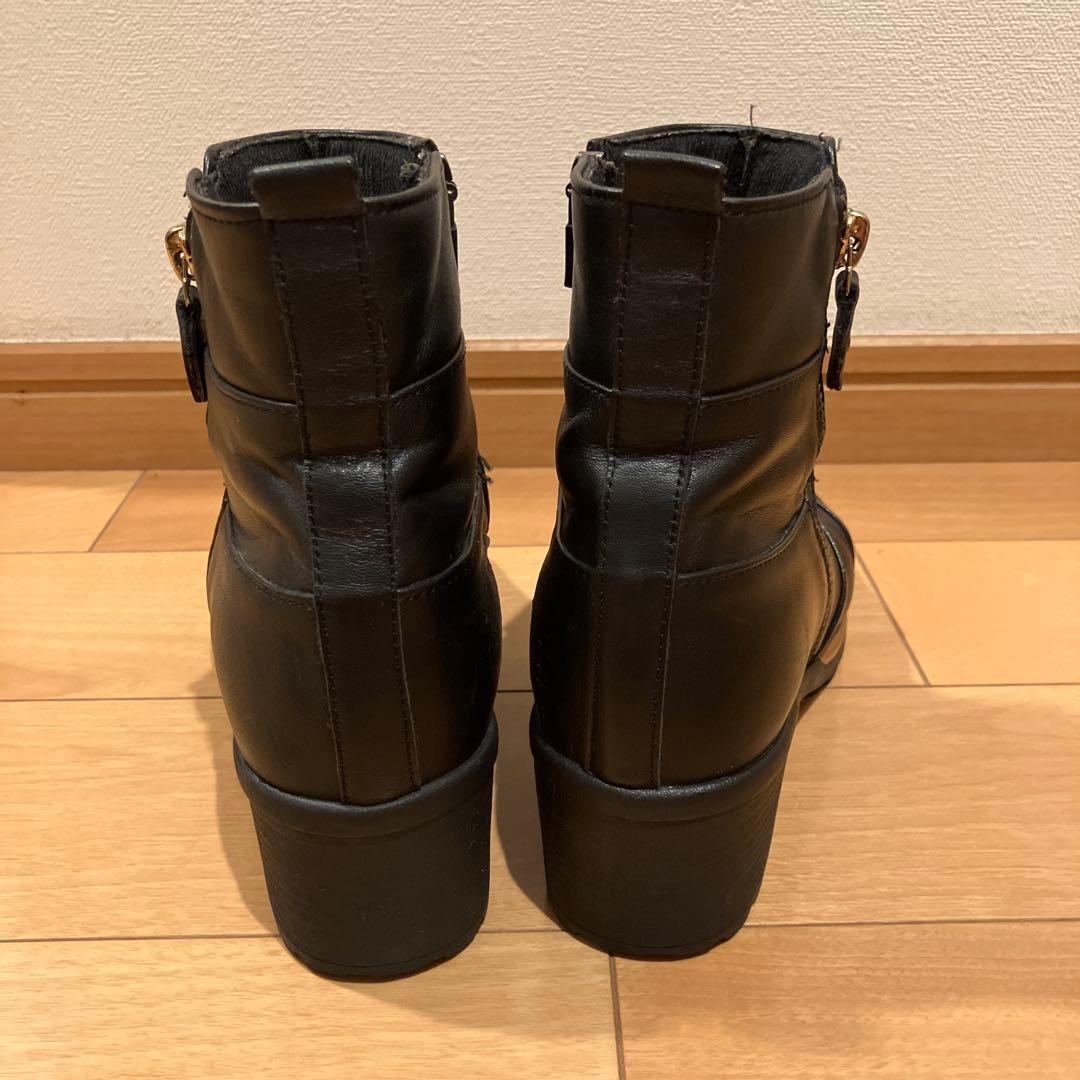 週末価格！BENESU ブーツ　ブラック　健康　22.5センチ