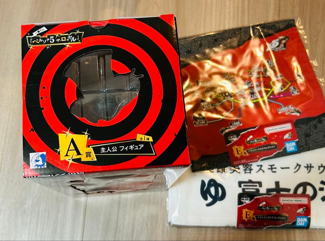 ペルソナ5 一番くじ A賞 主人公 フィギュア おまけ