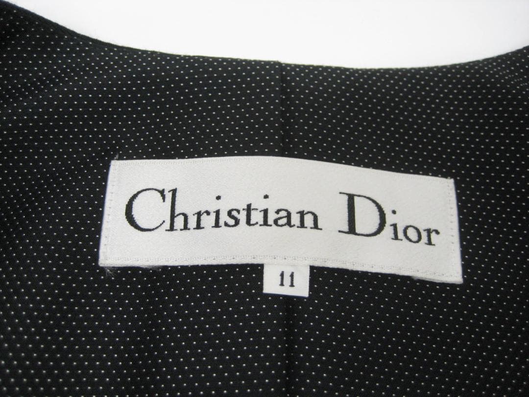 Christian Dior クリスチャンディオール　ジャケット　 11　 黒
