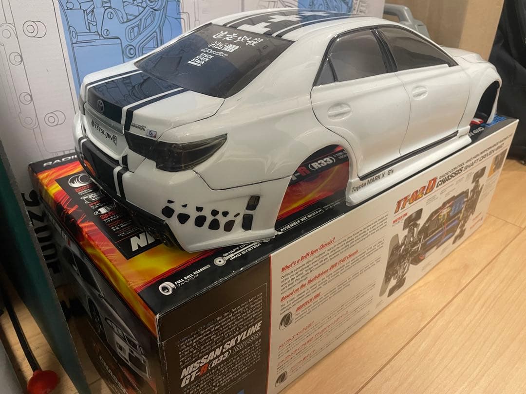 マークX ラジコン ボディ