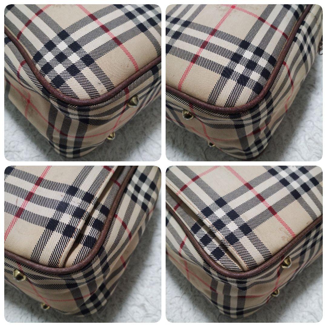 Burberry ボストンバック トラベルバッグ ノバチェック　ロゴ ショルダー