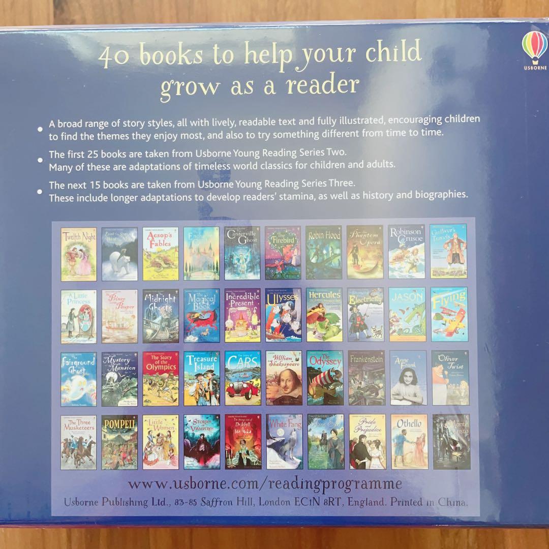 英語絵本　The Usborne Reading Collection 40冊