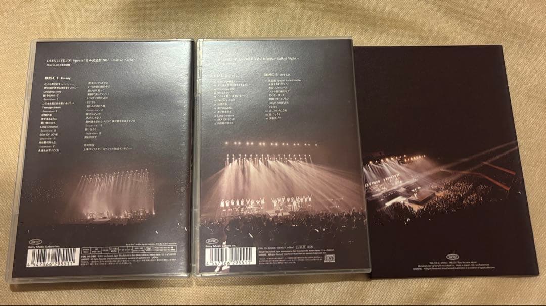 【完全生産限定盤】DEEN at 武道館 2016 Blu-ray
