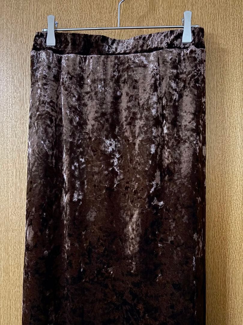 sahara ベロアロングスカート