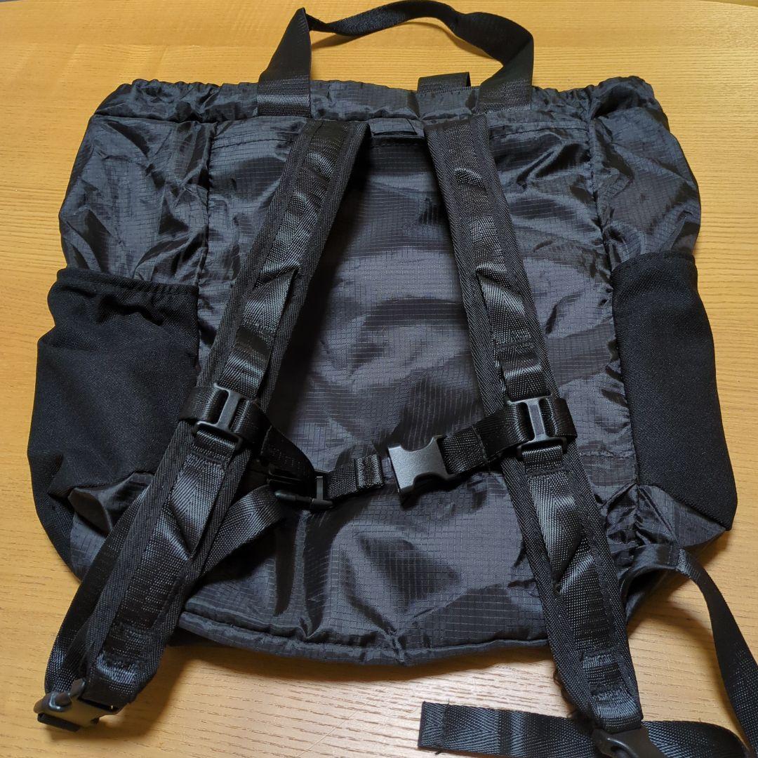 patagonia 折りたたみバッグ ブラック