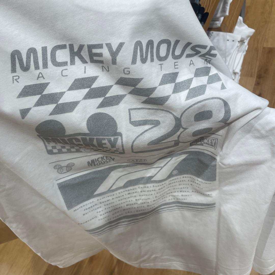 joo　ミッキーマウス × F1 コラボ Tシャツ