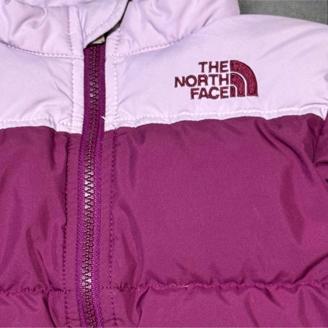 THE NORTH FACE キッズダウン ヌプシ パープル 18-24M