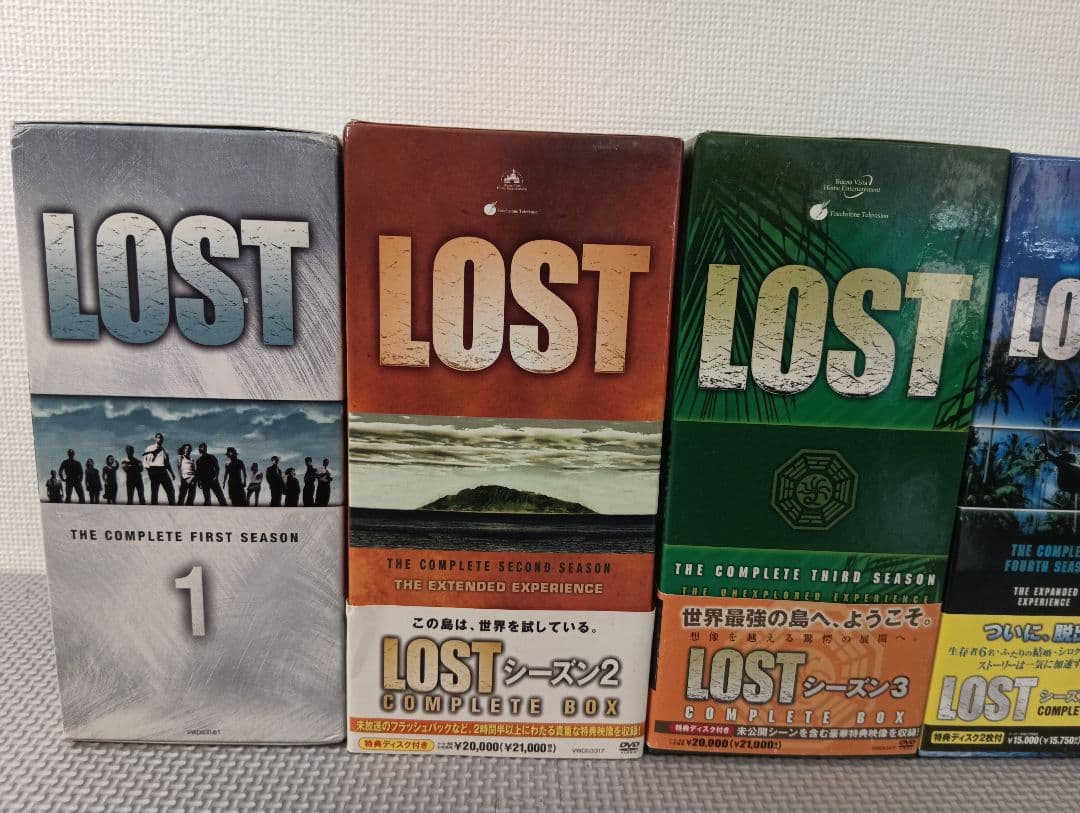 LOST シーズン1-6 COMPLETE BOX 全6巻BOX（DVD）完結