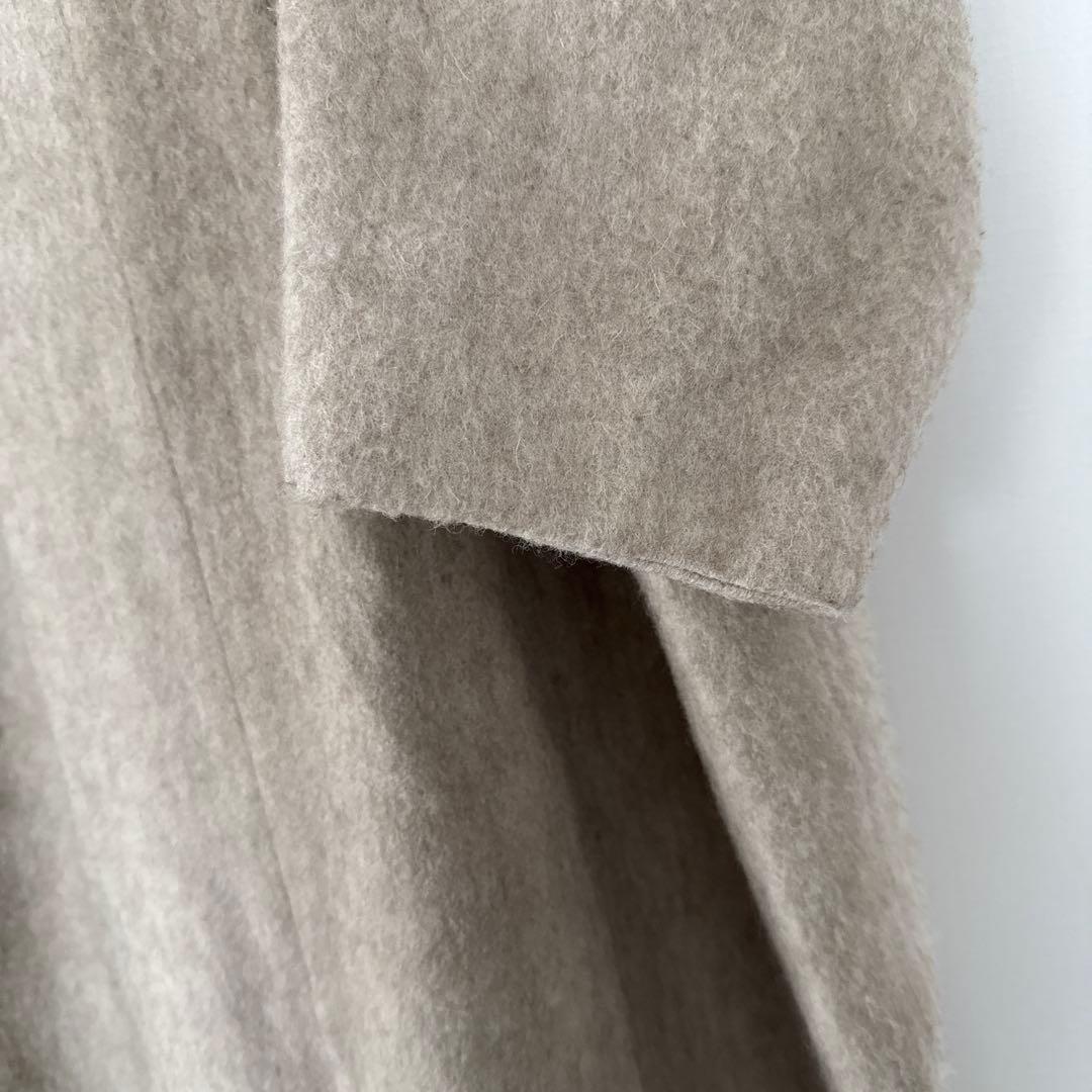 ジャケット・アウター DOUBLE WOOL LONG COAT CLANE
