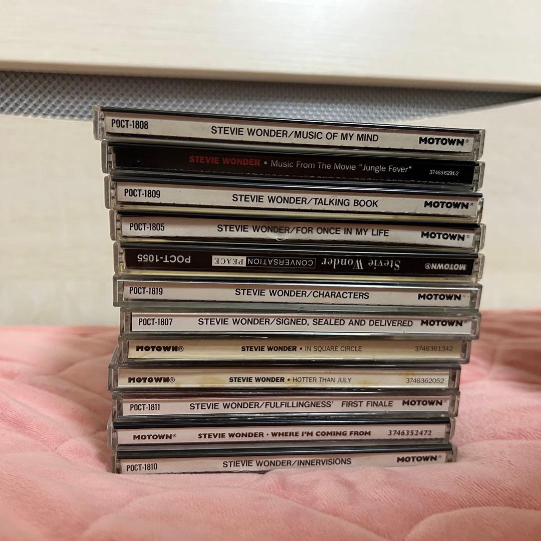 スティービーワンダー cd 12枚セット