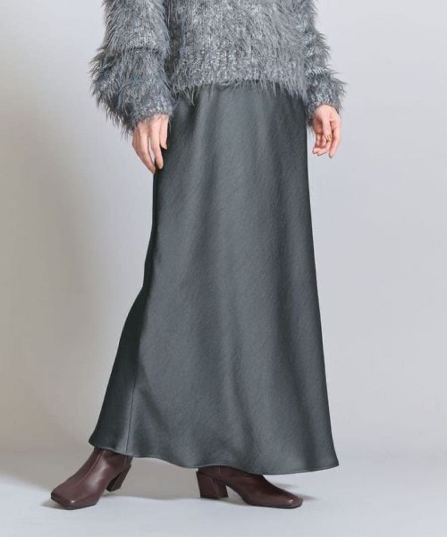 未使用＊BEAUTY&YOUTH UNITED ARROWS サテンスカートGh