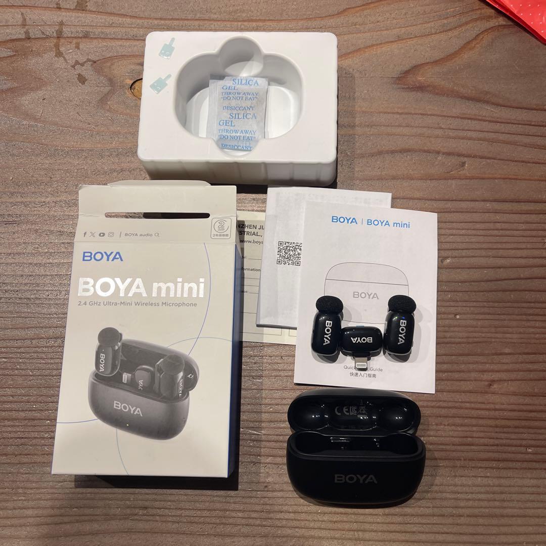 BOYA mini ワイヤレスマイク