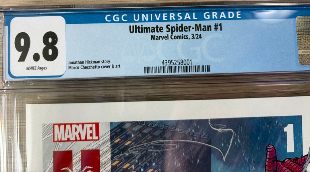 アルティメットスパイダーマン #1 CGC 9.8 Spider-Man