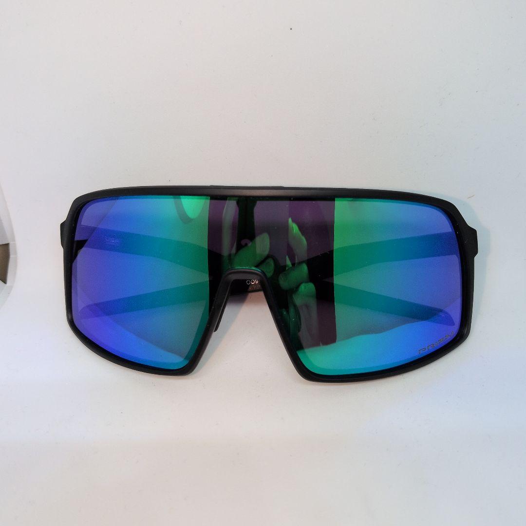 ド*グ様 Oakley スートロ スポーツサングラス ブラック/ミラー