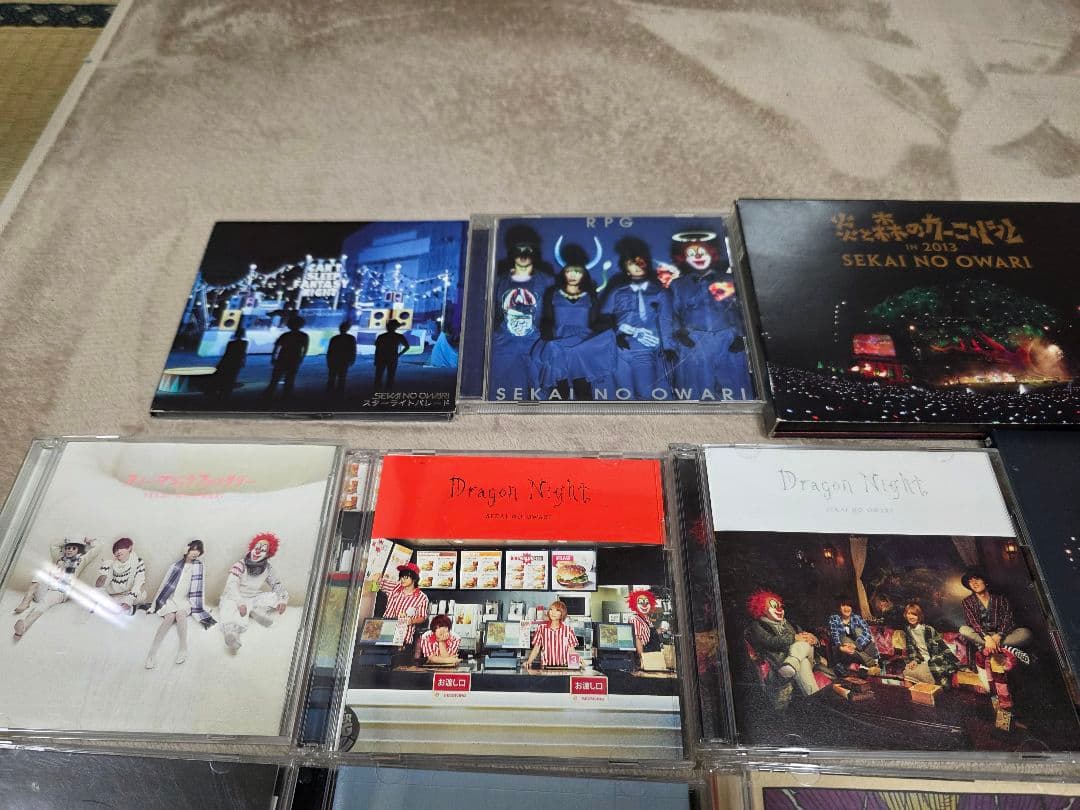 SEKAI NO OWARI セカオワ CD まとめ売り