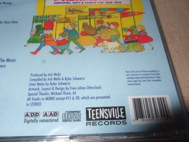 TEENSVILLE,新品未開封,サンシャイン・ポップ,ソフトロック