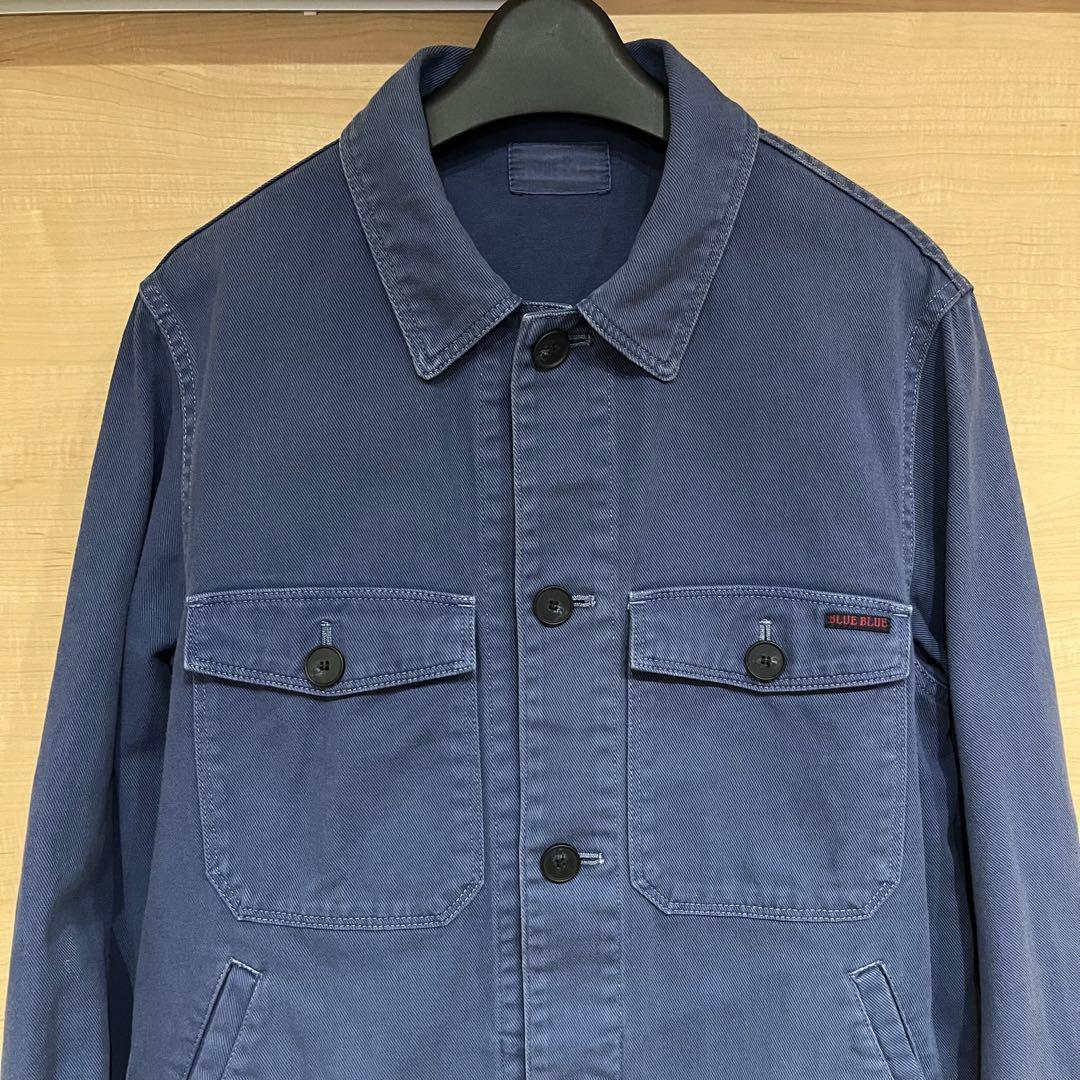BLUE BLUE ブルーブルー ワークジャケット カバーオール JK1595