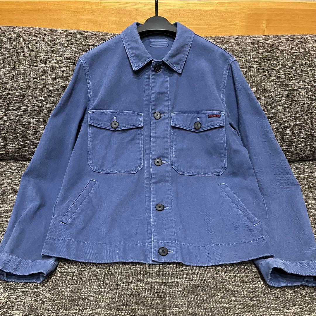 BLUE BLUE ブルーブルー ワークジャケット カバーオール JK1595