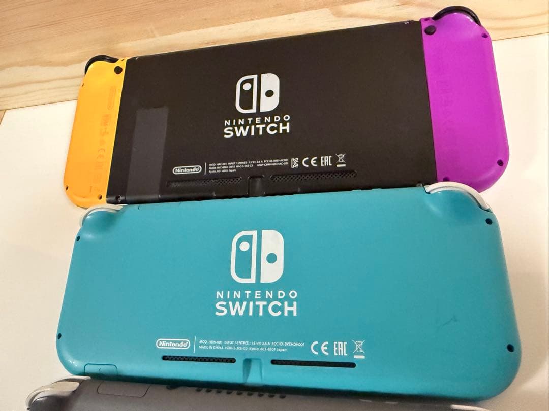 Nintendo Switch Lite 複数カラー 5台 まとめ売り 本体のみ