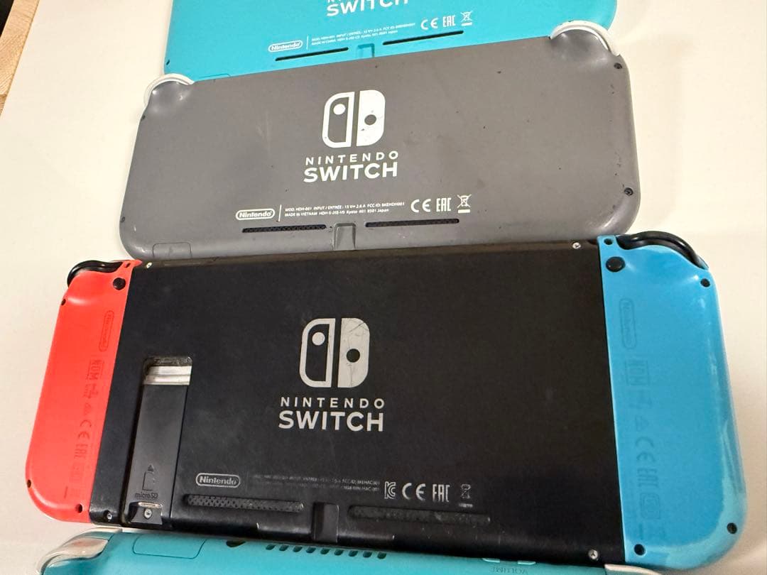Nintendo Switch Lite 複数カラー 5台 まとめ売り 本体のみ