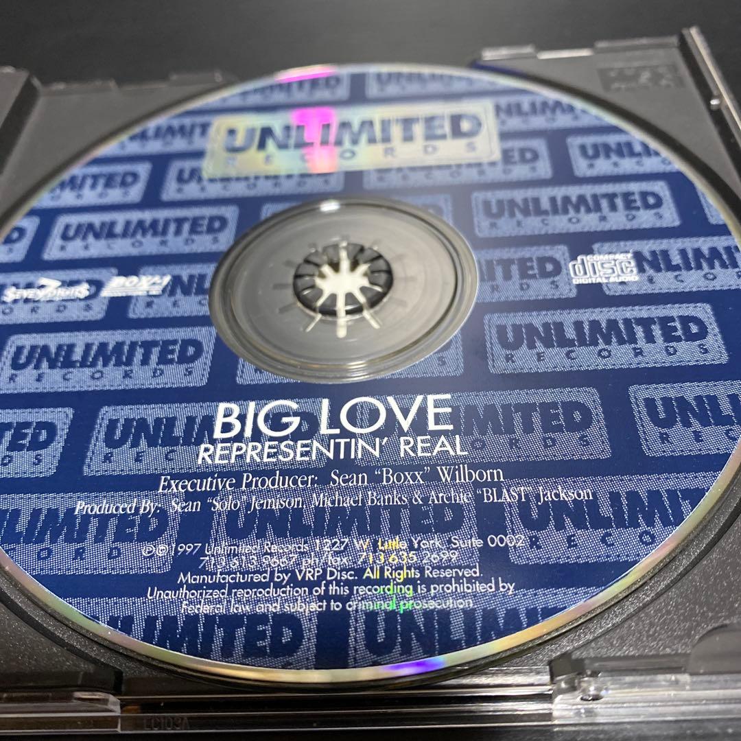 洋楽 BIG LOVE/REPRESENTIN' REAL/G-RAP