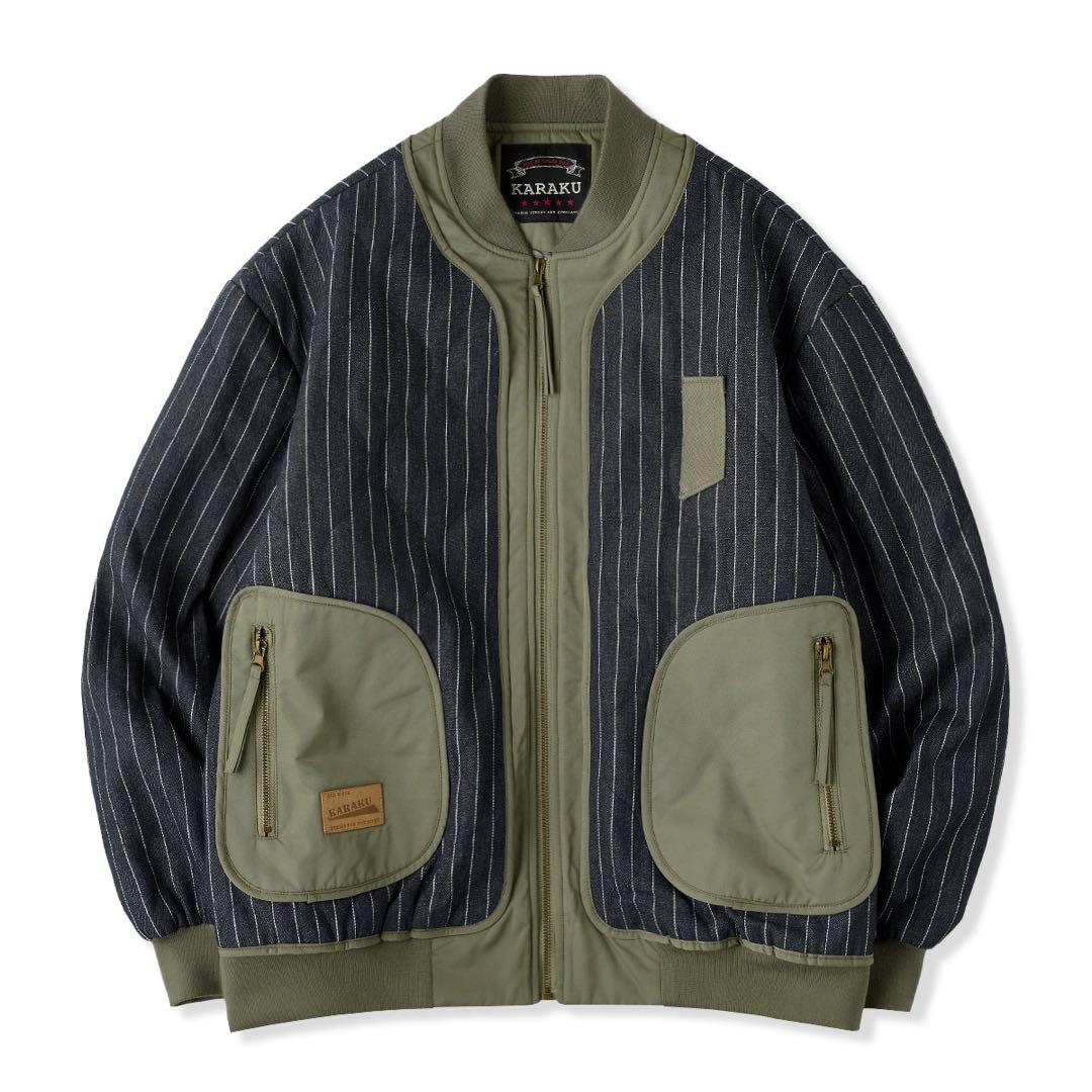 最終お値引き！15000円→11200円 karaku フライトジャケット M