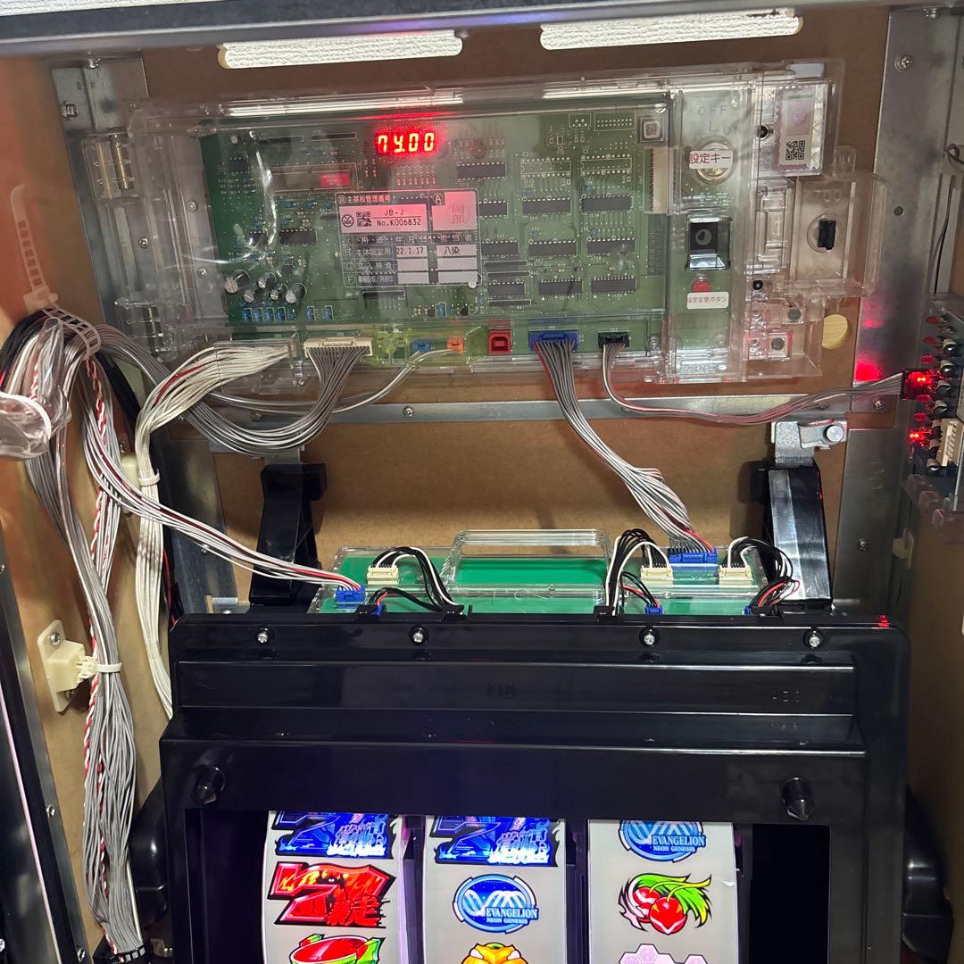 スロット実機 エヴァンゲリオン　エヴァ　魂の共鳴　ビスティ