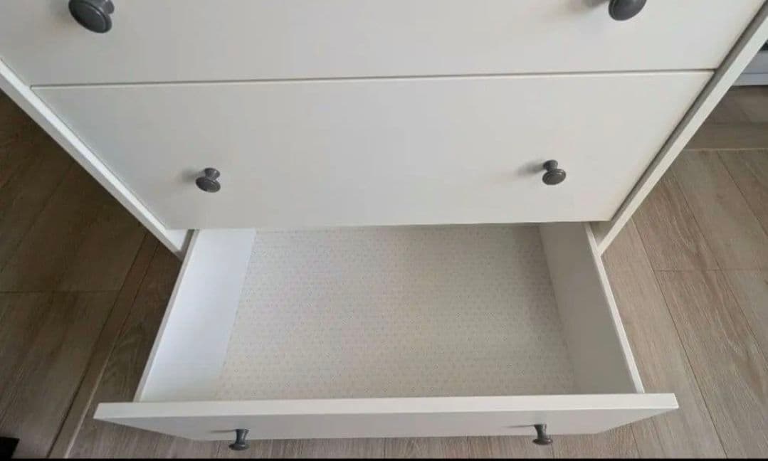 IKEA HAUGA 3段チェスト 70x46x84cm /分解状態・購入者組立