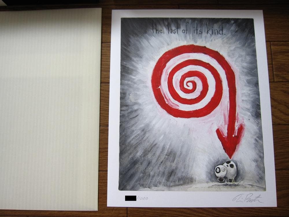 The Art Of Tim Burton　限定1000部　直筆サイン入り