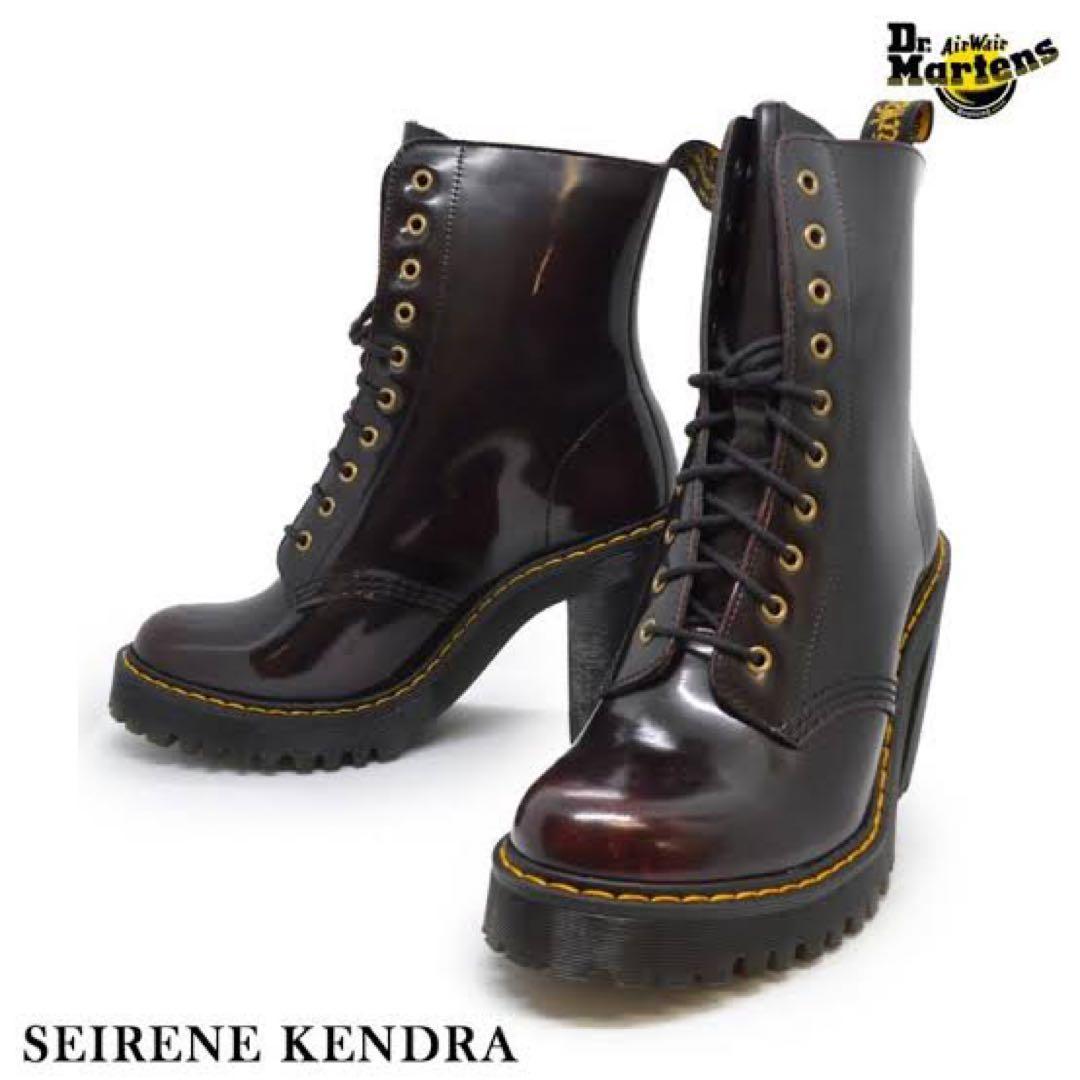 【未使用】ドクターマーチン　KENDRA チェリーレッド　10ホール　25cm