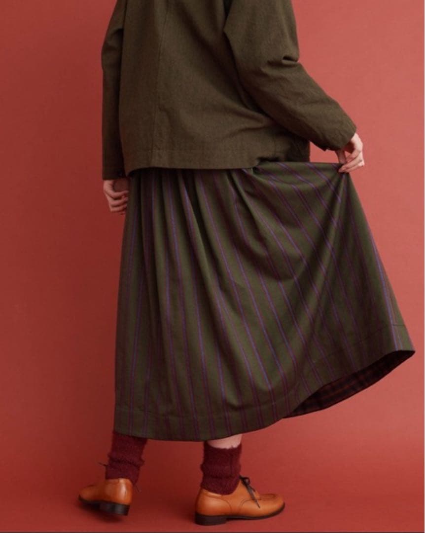 Malle ストライプスカート
