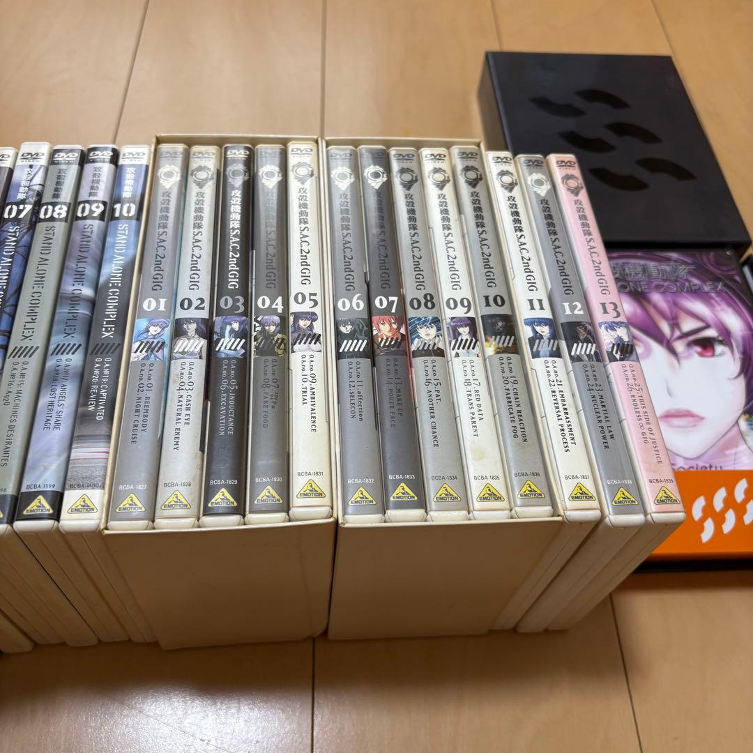 攻殻機動隊　DVD セット