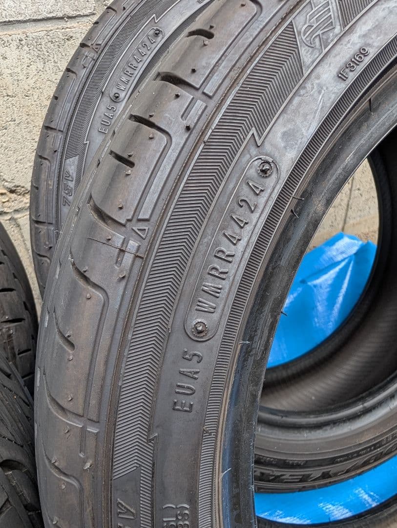 GOOD YEAR サマータイヤ 165/55R15 75V 中古美品 4本