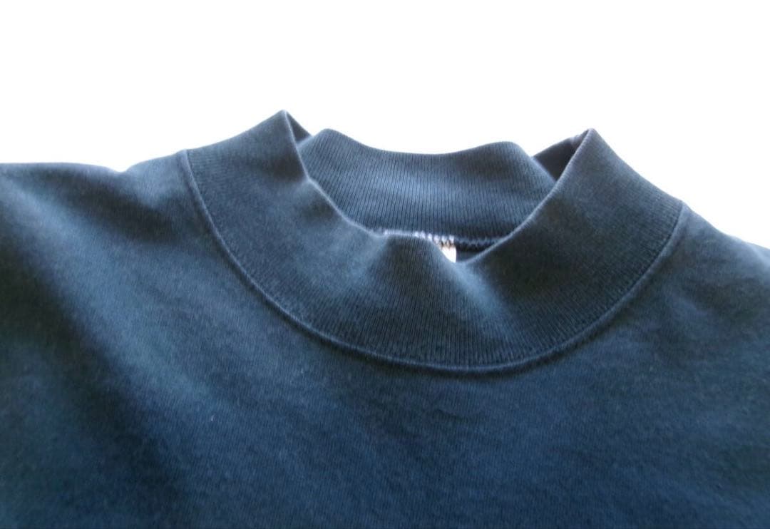 アメリカ製 90S javaone企業 モックネックロンT 長袖Tシャツ