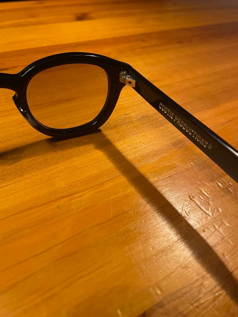 小物 cootie Raza Glasses black smoke
