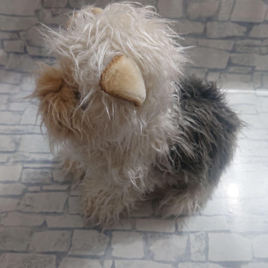 ミニチュアシュナウザー？ 犬のぬいぐるみ 人形 リアルな感じ