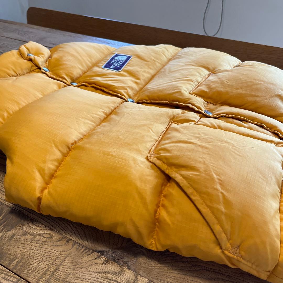 THE NORTH FACE イエローダウンベスト Mサイズ
