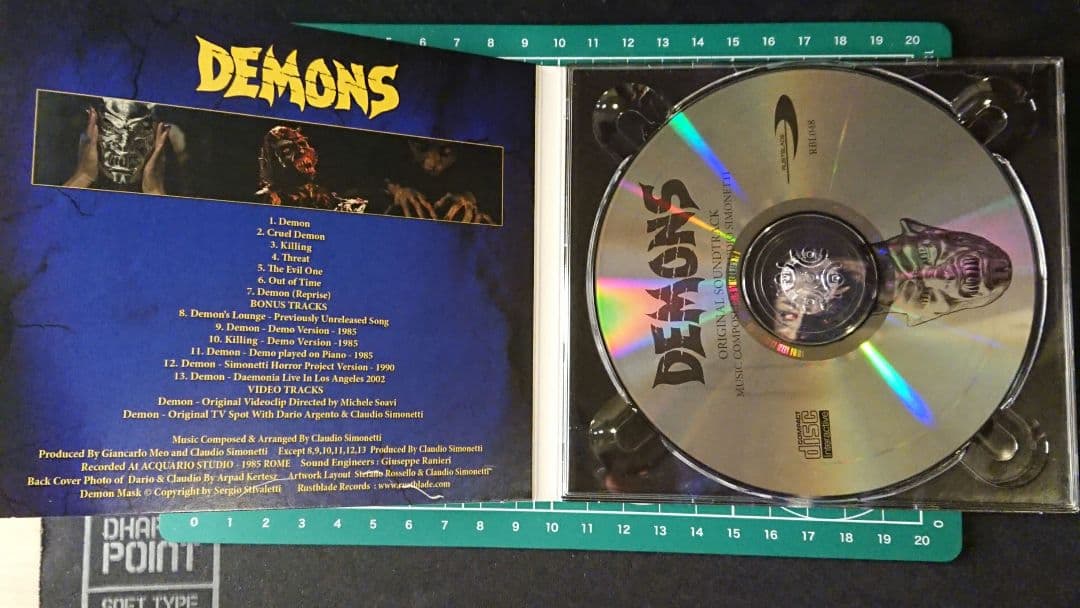 映画「デモンズ/DEMONS」30周年記念・限定サウンドトラックBOX(輸入)