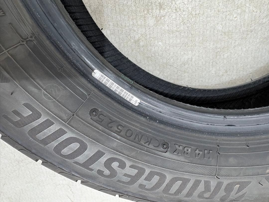 富山県☆ブリヂストン NEWNO 155/70R13☆2025年製 9分山