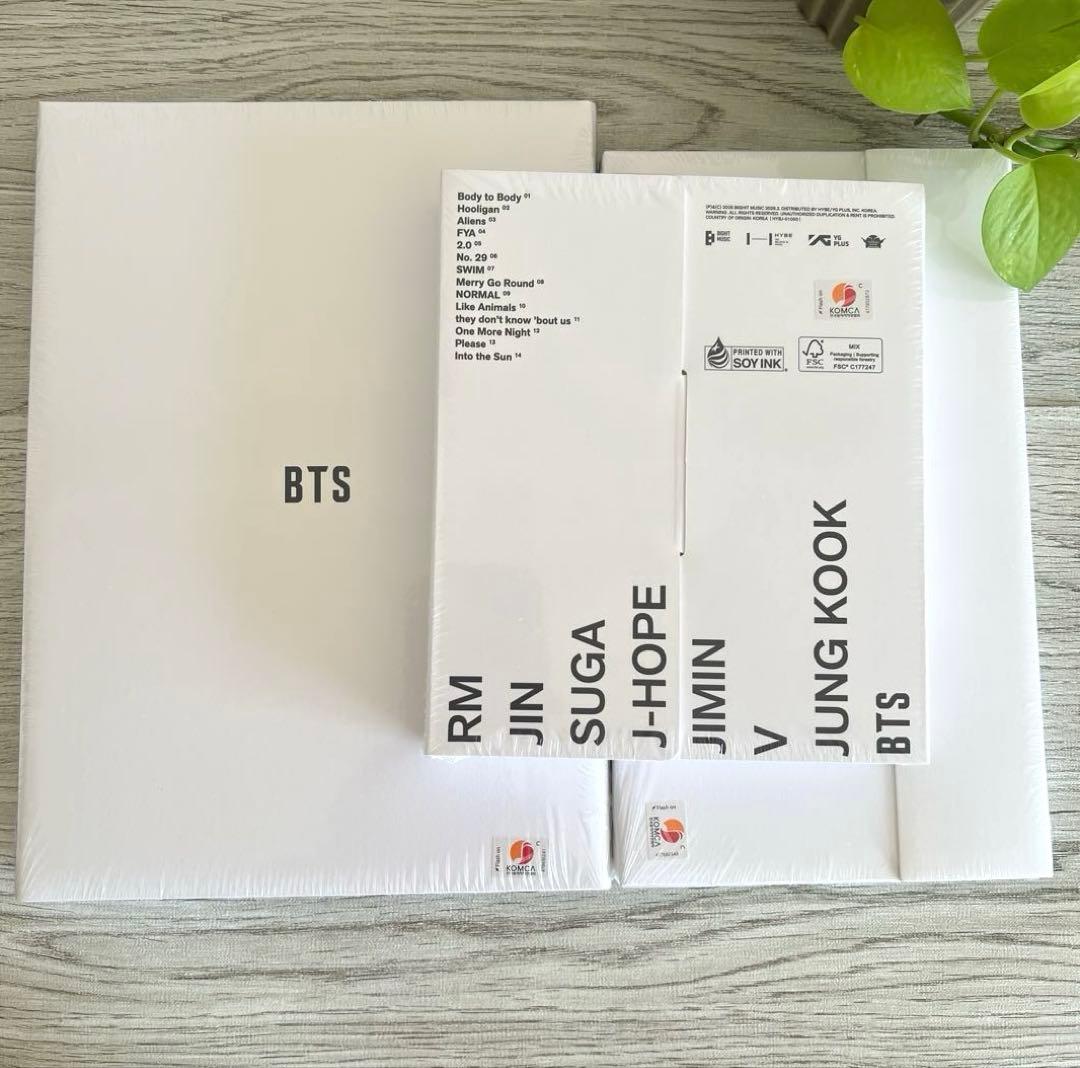 【新品未開封】BTS ARIRANG アリラン アルバム 3形態セット特典コンプ