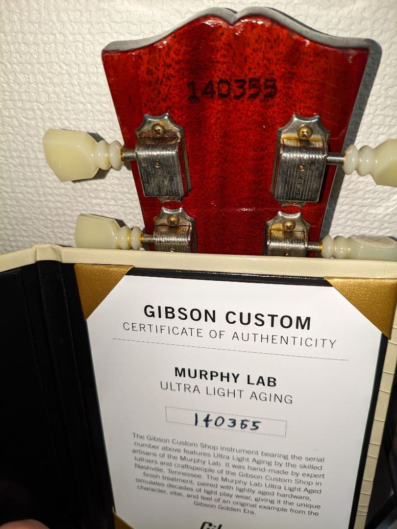 ギター Gibson CustomShop ES-335 1964 Murphy Lab