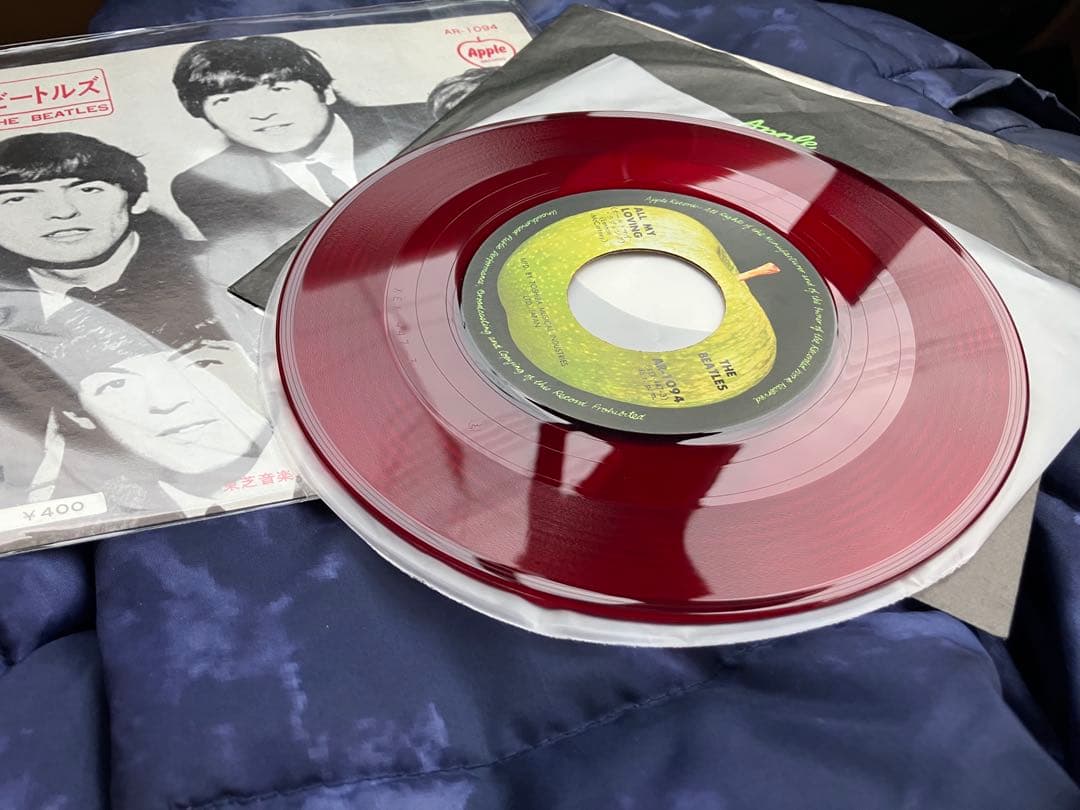 極上の赤盤　ミント盤　オールマイラヴイング
