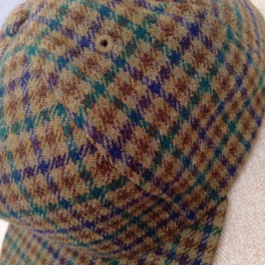 美品【Supreme】Tweed Back Arc 5-Panel Cap