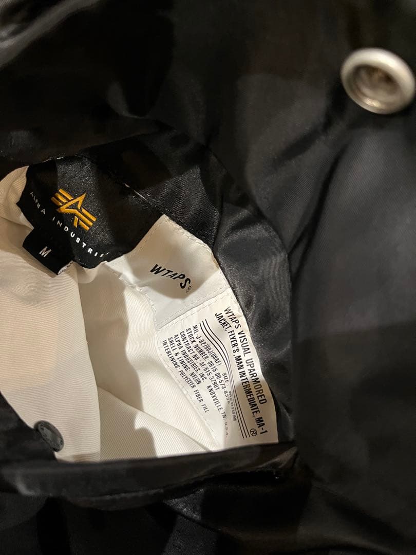 u*a様 WTAPS MA-1 CORE SPEC / ALPHA アルファ　M