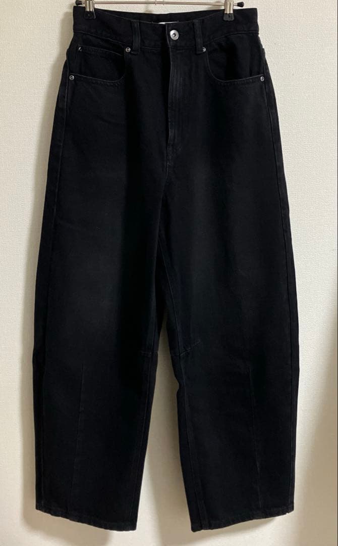 crewre ソフトカーヴィーデニムパンツ サイズ1 vintage black