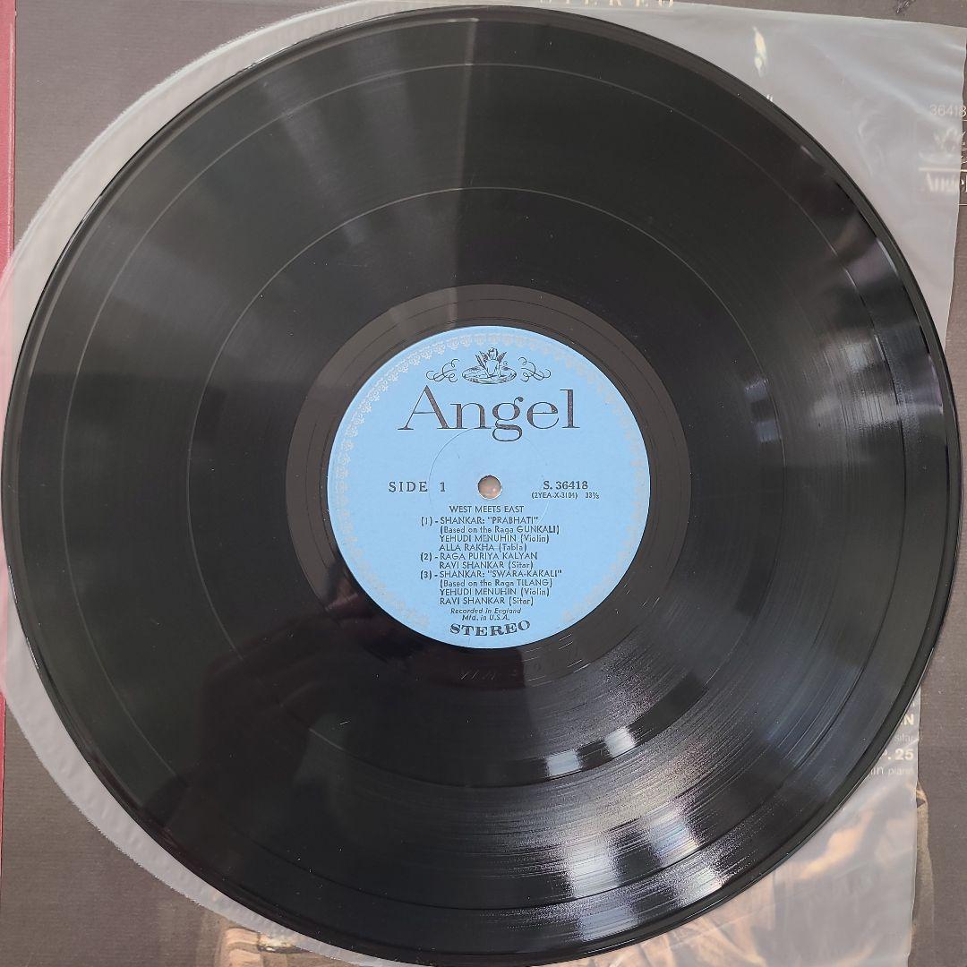 ★ＵＳオリジナル盤★ユーディ・メニューイン＆ラヴィ・シャンカール名盤ＬＰ